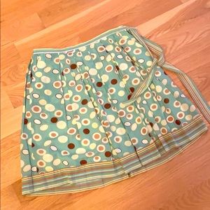 Size M pattern silk/cotton Max Studio skirt